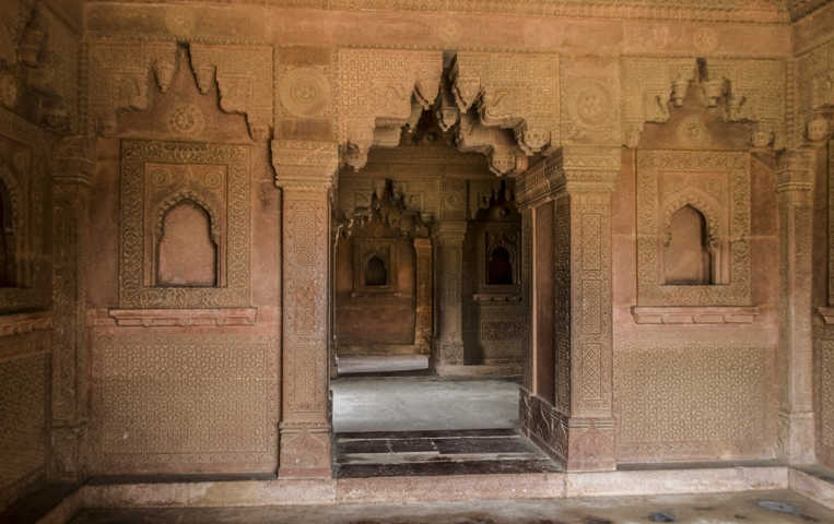 20 - India - Fatehpur Sikri - Birbal Bhavan o casa de Maryam